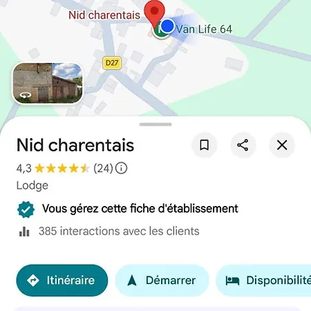 Les Du Nid Charentais Landhaus La Poterie (Charente)